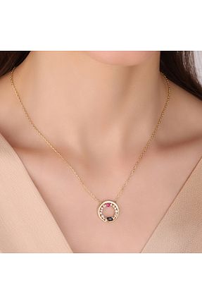 گردنبند نقره سفید زنانه 925 عیار Cecile Jewellery - کد 899397817