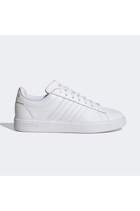 کفش اسنیکر سفید زنانه بند دار adidas - کد 334642100