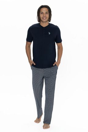 ست لباس راحتی سرمه ای مردانه ساده U.S. Polo Assn. - کد 899424059