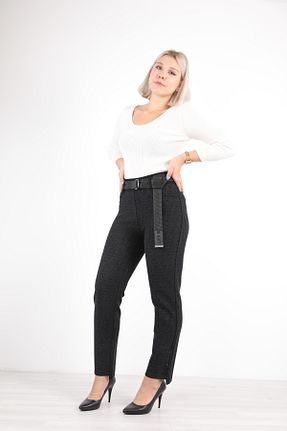 شلوار مشکی زنانه ویسکون EXİTLİNE - کد 899422144