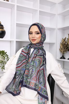 شال قهوه ای زنانه پنبه ای HAR-UM Ticaret - کد 888716528