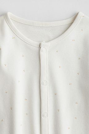 سرهمی خواب بژ بچه گانه پنبه ای H&M - کد 899427662