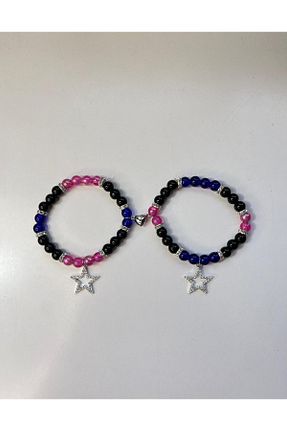 دستبند جواهر رنگی زنانه REMBER JEW - کد 899432386