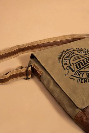 کیف پستچی قهوه ای زنانه Old Cotton - کد 777837186