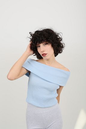 بلوز رنگی زنانه ساده Butik - کد 899446004