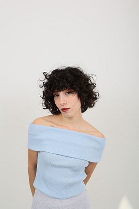 بلوز رنگی زنانه ساده Butik - کد 899446004