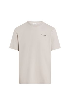 تیشرت طوسی مردانه یقه دوچرخه Calvin Klein - کد 900317657