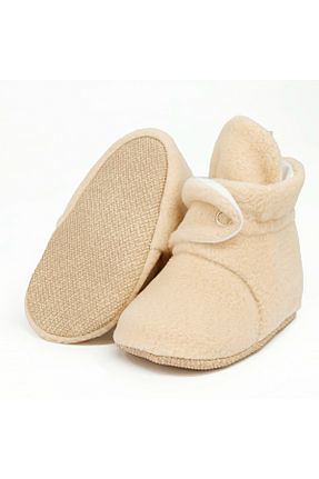 دمپائی خانگی بژ بچه گانه پارچه ای Ella Bonna - کد 739495274