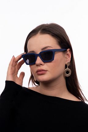 عینک آفتابی سرمه ای زنانه 49 GlimmerGroove - کد 899502549