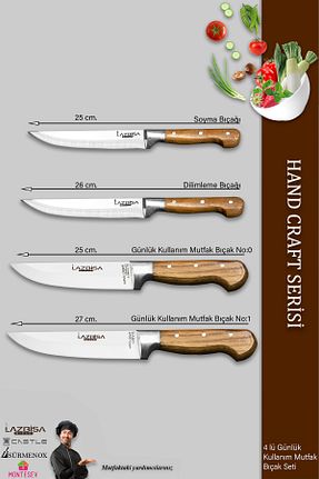چاقو / ست چاقو Dilimleme Bıçağı LAZBİSA - کد 50414545