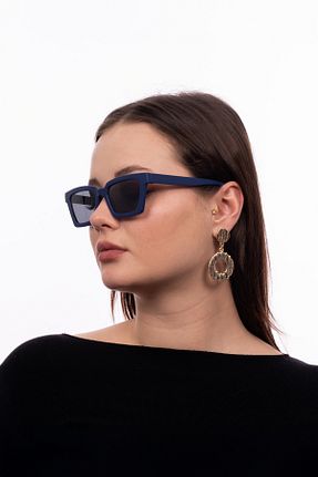 عینک آفتابی سرمه ای زنانه 49 GlimmerGroove - کد 899502549