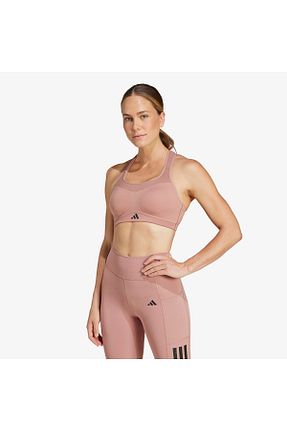 نیم تنه اسپرت صورتی زنانه پلی استر adidas - کد 892790967