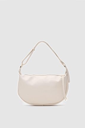 کیف دوشی بژ زنانه چرم مصنوعی Shule Bags - کد 899531493