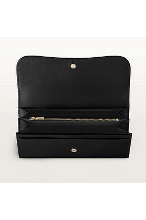 کیف پول مشکی زنانه ابعاد بزرگ Laorentou - کد 899539419