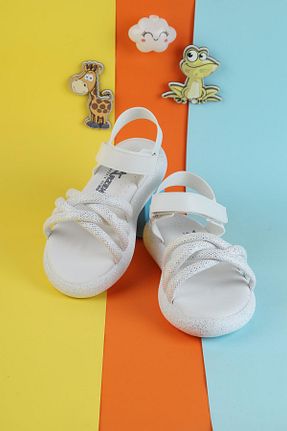 صندل رنگی بچه گانه پاشنه پر Moda Lime - کد 899554648