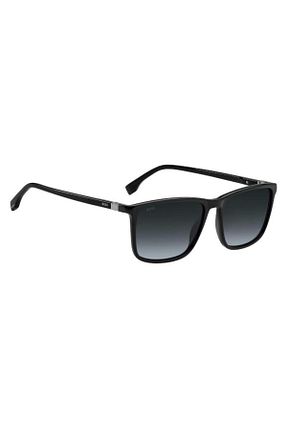 عینک آفتابی مشکی مردانه UV400 Hugo Boss - کد 819193021