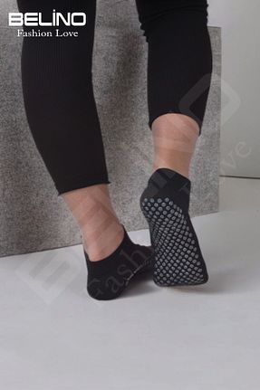 جوراب رنگی زنانه فیبر BELİNOPLUS - کد 897756699