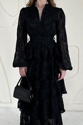 لباس مشکی زنانه بافتنی Elbee Fashion Woman - کد 816748073