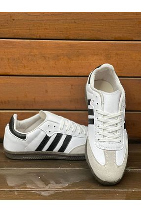 کفش اسنیکر سفید زنانه بند دار Klay Shoes - کد 899560757
