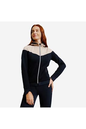 سوئیشرت اسپرت سرمه ای زنانه رگولار Decathlon - کد 900521894