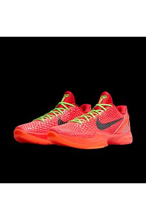 کفش بسکتبال قرمز مردانه چرم مصنوعی Nike - کد 900523269