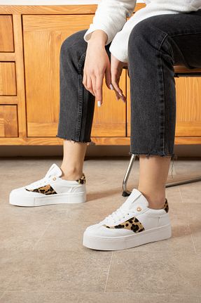 کفش اسنیکر رنگی زنانه بند دار SHOESTEP - کد 898957796