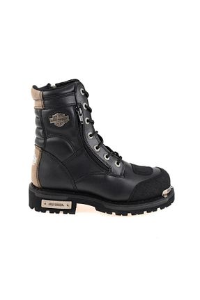 چکمه مشکی زنانه پاشنه کوتاه (1 - 4 سانتی متر) Harley Davidson - کد 235906614