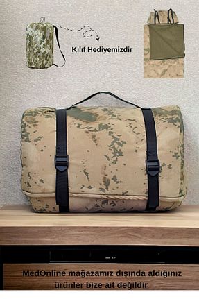 کیسه خواب چادر خاکی تکفره Med Online - کد 738538517
