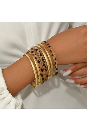دستبند جواهر قهوه ای زنانه mos&more - کد 899574194
