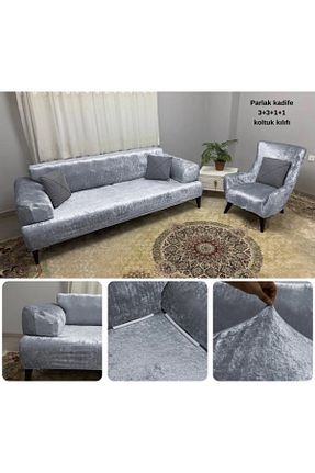 کاور مبل طوسی پلی استر probak - کد 880173947