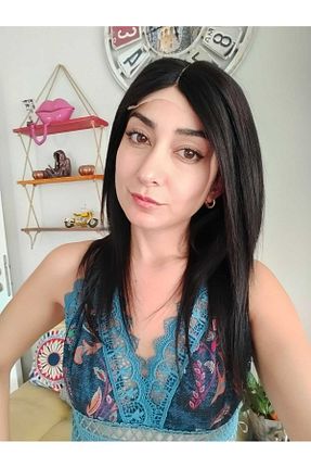 کلاه گیس مشکی زنانه Kuzimor - کد 899579532
