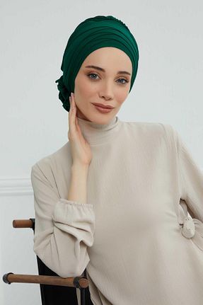 کلاه شنای حجاب سبز زنانه Aisha