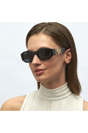 عینک آفتابی مشکی زنانه 53 Versace - کد 899596899