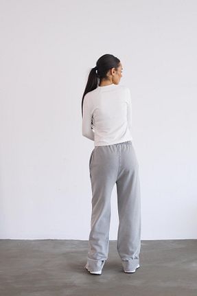 شلوار طوسی زنانه بافتنی South Coast - کد 900526690