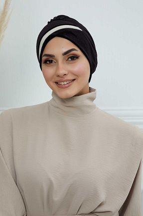 کلاه شنای حجاب مشکی زنانه Aisha