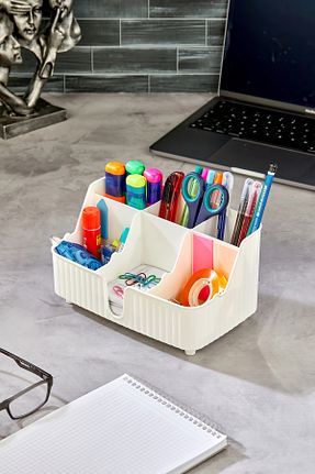 نظم دهنده رو میزی سفید VİP LİFE HOME - کد 899597388