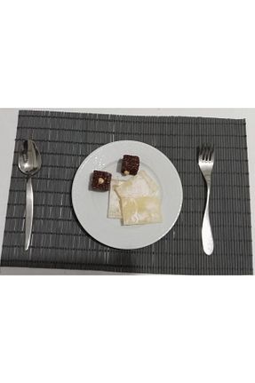 سرویس آمریکائی طوسی مستطیل Hanne - کد 898383857