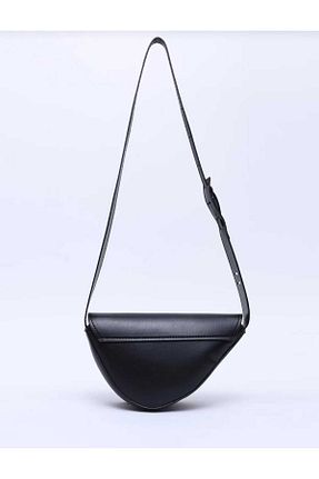 کیف دوشی مشکی زنانه چرم مصنوعی BAGS - کد 899610592