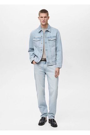 کت آبی مردانه رگولار MANGO Man - کد 900531567