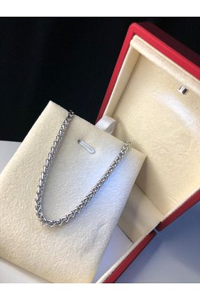 گردنبند استیل ( فولاد ) سفید مردانه استیل (فولاد) vogutima - کد 740725088