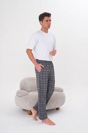 پائین تنه راحتی طوسی مردانه پنبه ای Pijamasoft - کد 899610649