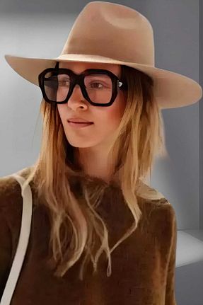 کلاه قهوه ای زنانه پلی استر Trenderrs - کد 466878440