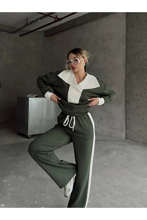 ست کرمکن اسپرت خاکی زنانه Rüzgara Dayanıklı 02Lady Fashion - کد 921546184