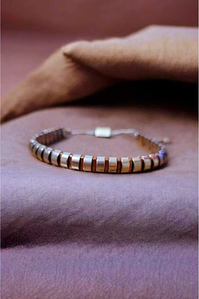 دستبند جواهر طوسی زنانه سنگ طبیعی Atölye - کد 899648973