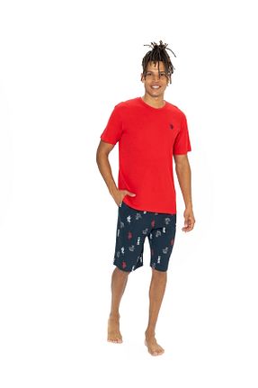 ست لباس راحتی نباتی مردانه لیسانس دار	 U.S. Polo Assn. - کد 905129986