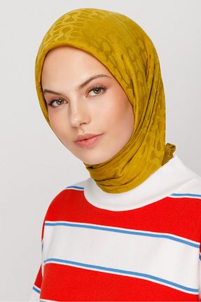 روسری زرشکی پلی استر VALORSCARF - کد 899681924