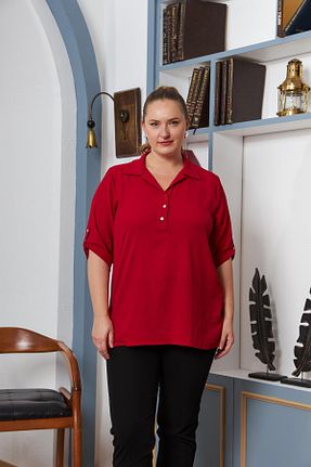 بلوز سایز بزرگ رنگی زنانه سایز بزرگ Rmg - کد 681294224
