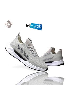 کفش اسنیکر آبی مردانه بدون بند İriayak - کد 899697612