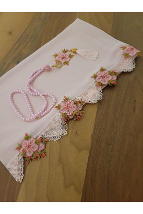 شال سفید زنانه کرپ onlaynticaret - کد 783291292