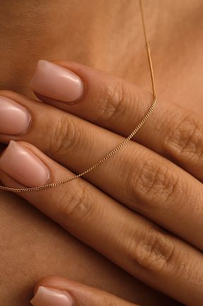 گردنبند طلا زرد زنانه 14 عیار Sefa Gold - کد 900570162